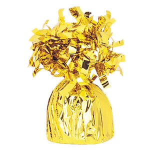 Yellow Foil Balloon Weight - Party Savers