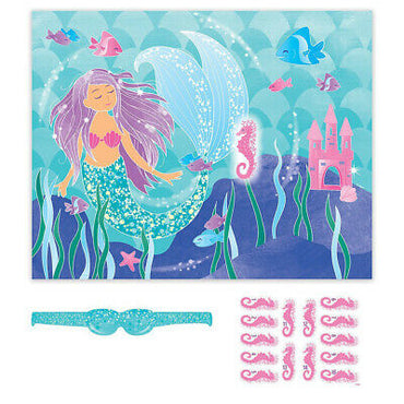 Mermaid Blindfold Game - Party Savers