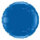 Royal Blue Round Foil Balloon 45cm - Party Savers
