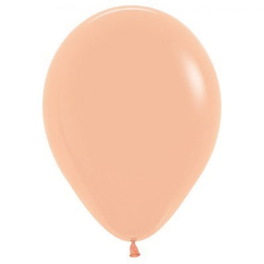 Fashion Peach Blush Latex Balloons 30cm 100pk - Party Savers
