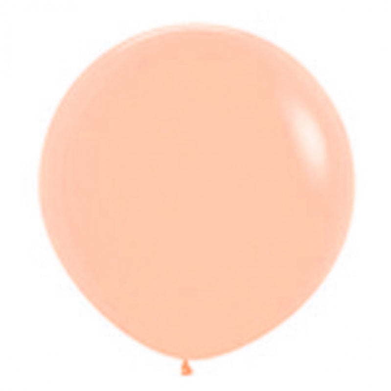 Fashion Peach Blush Latex Balloons 90cm 2pk - Party Savers