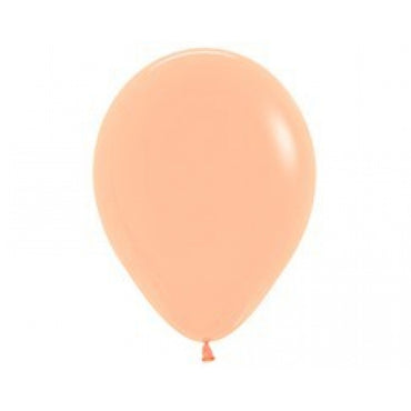 Fashion Peach Blush Latex Balloons 45cm 6pk - Party Savers