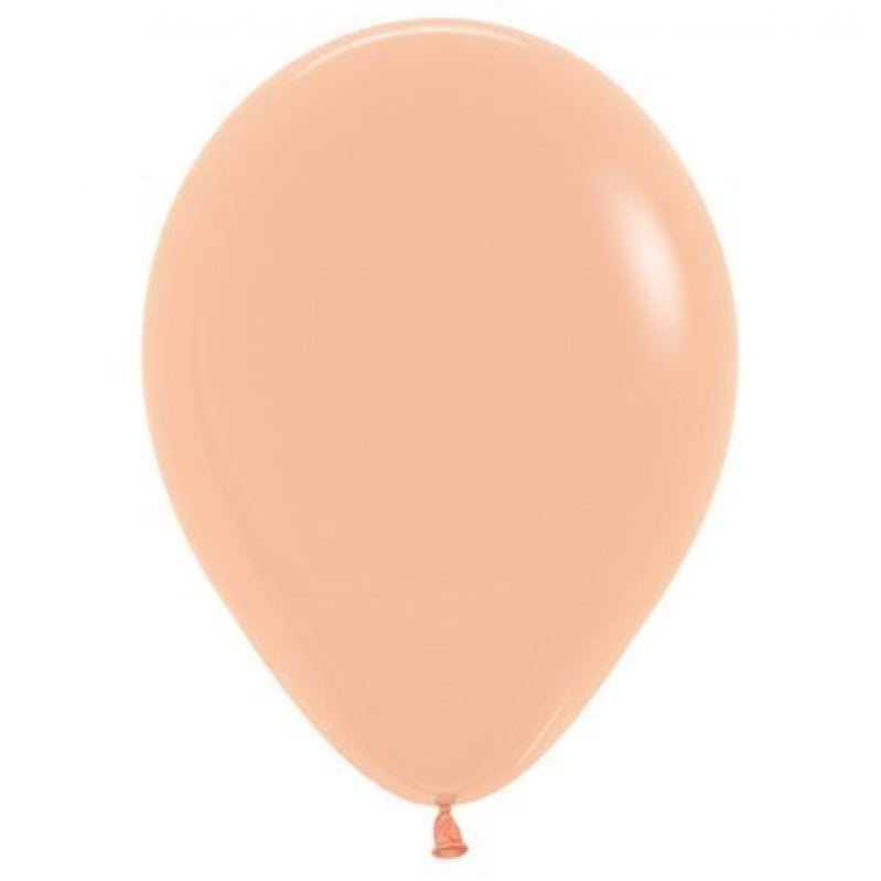 Fashion Peach Blush Latex Balloons 30cm 25pk - Party Savers