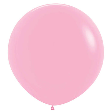 Pastel Pink Latex Balloons 60cm 3pk