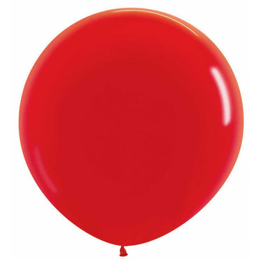 Red Latex Balloons 60cm 3pk