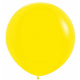 Yellow Latex Balloons 60cm 3pk