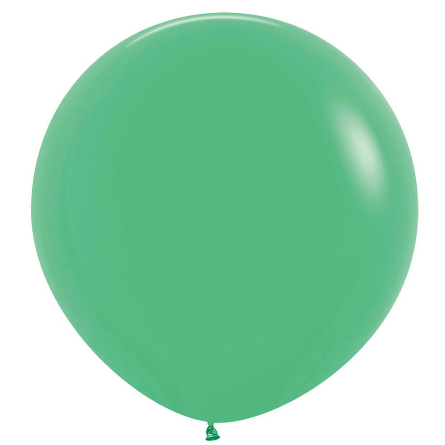 Green Latex Balloons 60cm 3pk