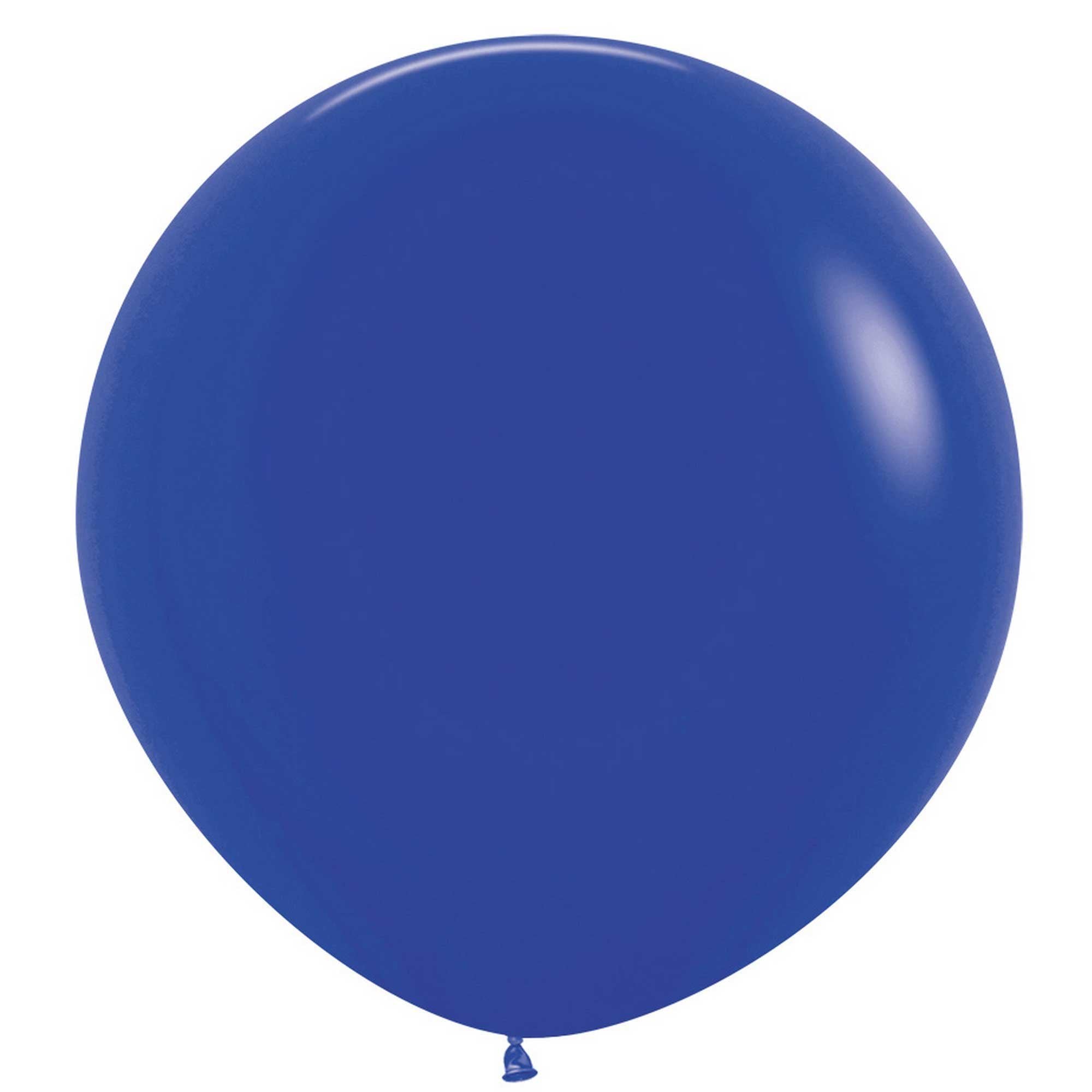 Royal Blue Latex Balloons 60cm 3pk