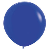 Royal Blue Latex Balloons 60cm 3pk