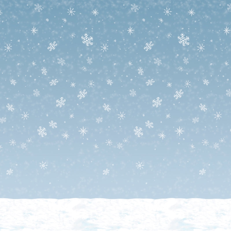 Winter Sky Backdrop 4ft x 30ft Each - Party Savers