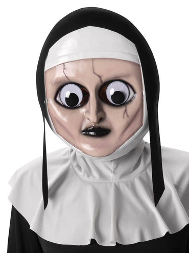 The Nun Googly Eyes Mask each