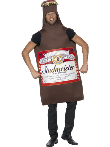 Mens Costume - Studmeister Beer Bottle - Party Savers