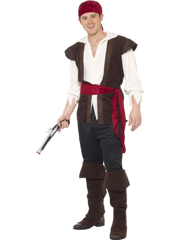 Mens Costume - Pirate Deck Mate - Party Savers