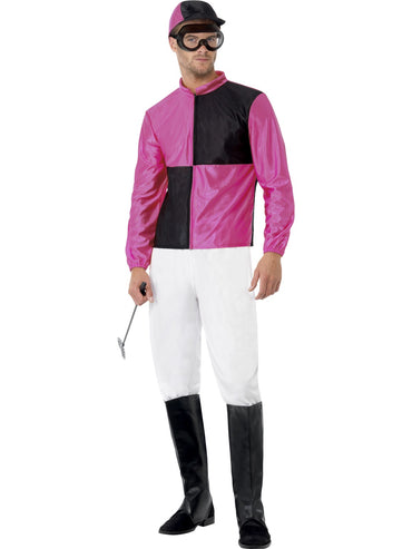 Mens Costume - Pink Jockey - Party Savers