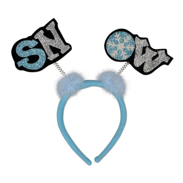 Glittered Snow Boppers Each - Party Savers