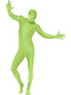 Mens Costume - Green Second Skin Suit
