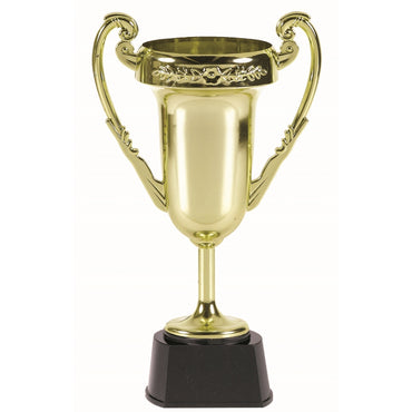 Jumbo Trophy Cup Gold & Black Plastic Base - Party Savers