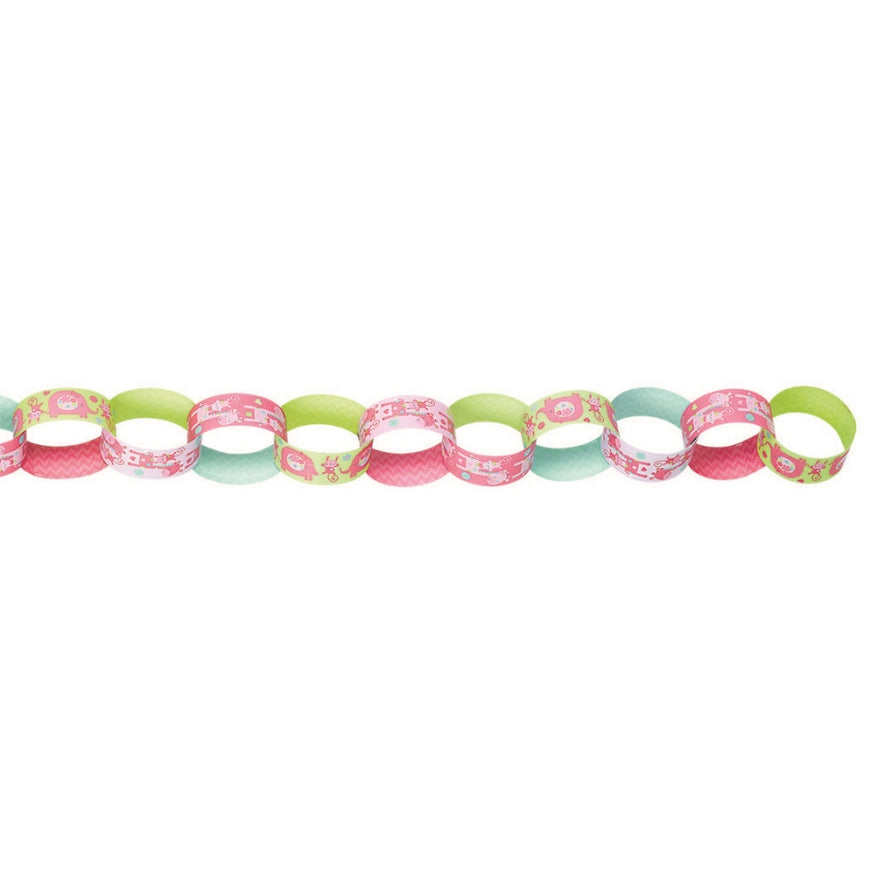 One Wild Girl Paper Link Garland - Party Savers