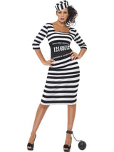 Womens Costume - Classy Convict - Party Savers