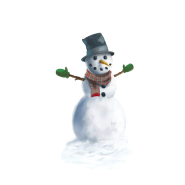 Snowman Peel 'N Place 12in x 24in Each - Party Savers