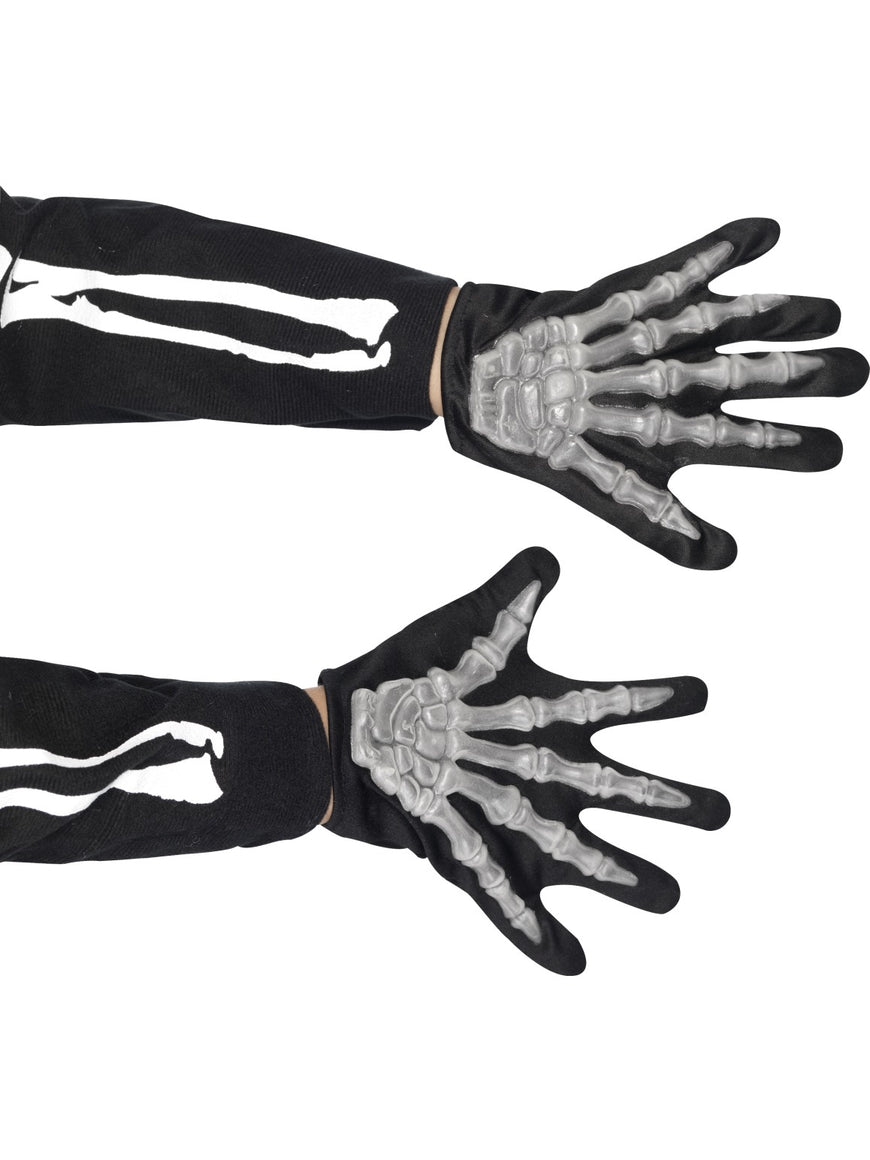 White Skeleton Gloves, Child - Party Savers