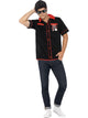 Mens Costume - 50s Bowling Rockabilly Shirt - Party Savers