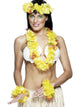 Hawaiian Set Yellow with Garland, Headband and Wristband - Party Savers