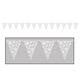 Snowflake Pennant Banner 11in x 12ft Each - Party Savers