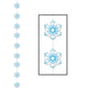 Snowflake Stringer 6ft 6in Each - Party Savers