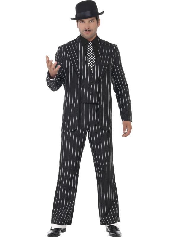 Mens Costume - Vintage Gangster Boss - Party Savers