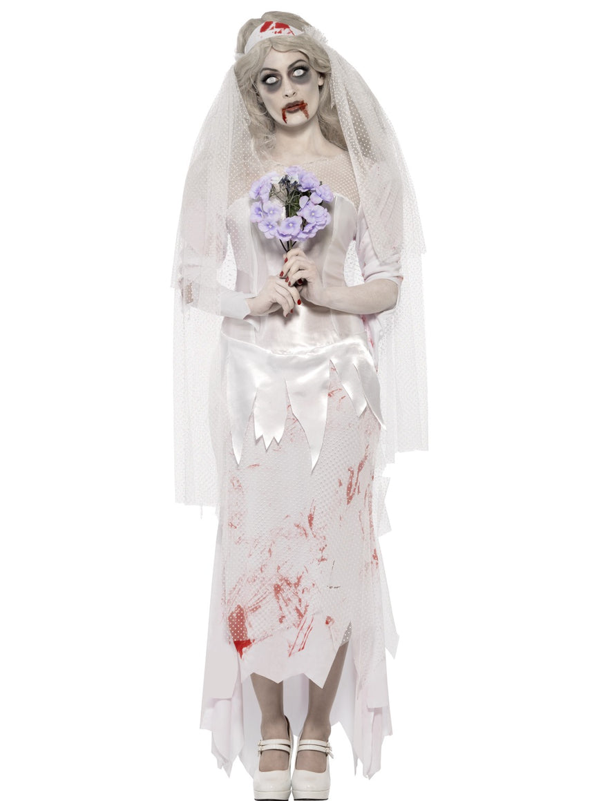 Womens Costume - Till Death Do Us Part Zombie Bride - Party Savers