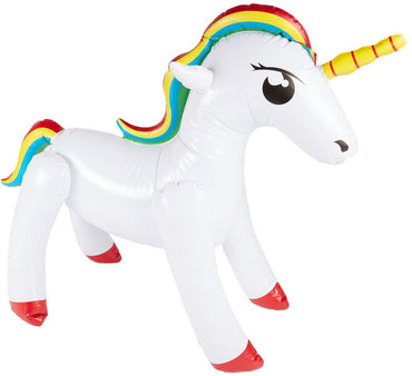 Inflatable Unicorn White - Party Savers