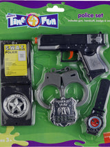 Police Set with Gun - Party Savers