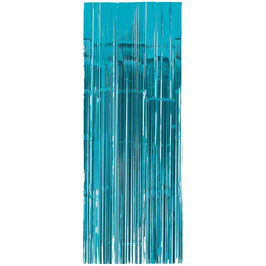 Kiwi Metallic Curtain 91.4cm x 2.43m Each - Party Savers