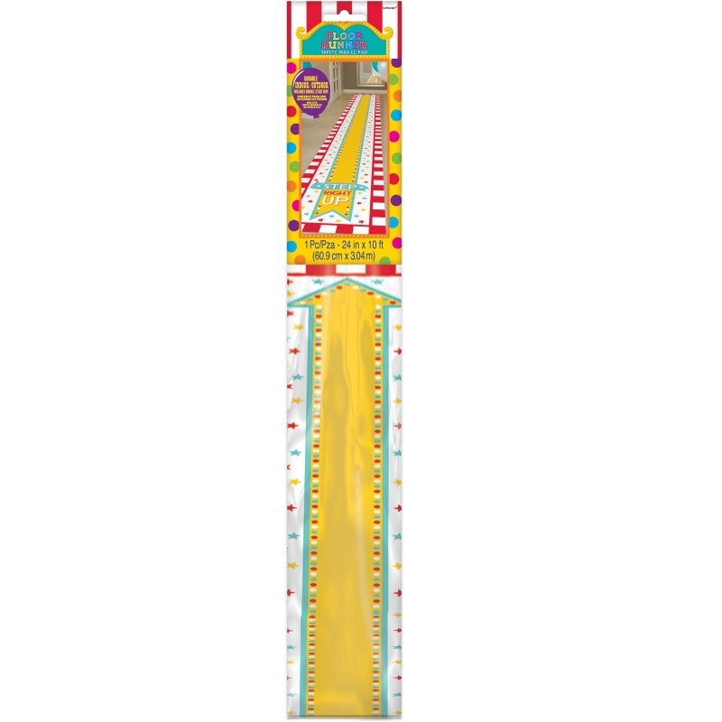 Carnival Games Floor Runner Step Right Up - Party Savers