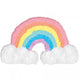 Magical Rainbow Birthday Mini Rainbow Decoration 11cm - Party Savers
