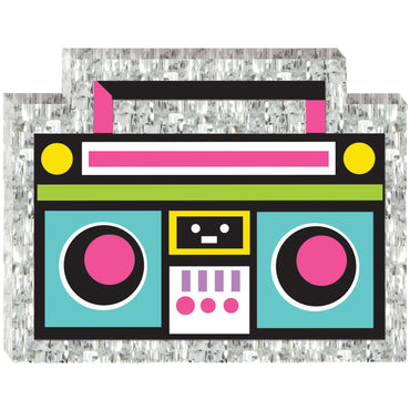 Awesome Party 80's Mini Boom Box Decoration - Party Savers