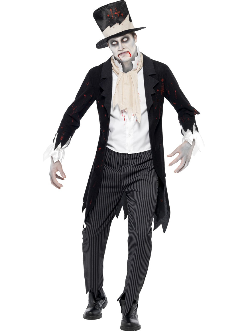 Mens Costume - Till Death Do Us Part Zombie Groom - Party Savers