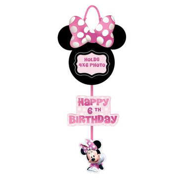 Minnie Mouse Forever Customisable Photo Hanging Sign Each