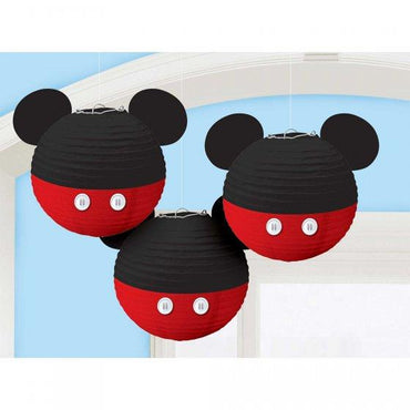 Mickey Mouse Forever Paper Lanterns 24cm 3pk