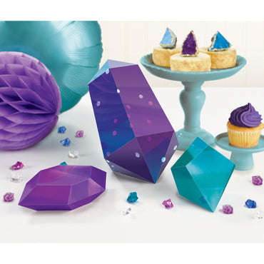 Sparkling Sapphire 3D Table Decorating Kit 3pk - Party Savers