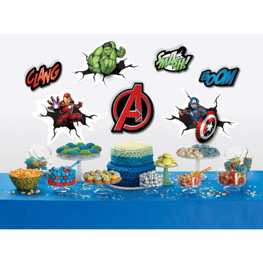Marvel Avengers Powers Unite Wall Decorating Kit Each