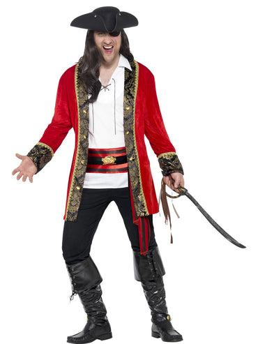 Mens Costume - Pirate Captain - Party Savers