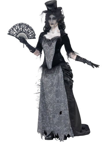 Womens Costume - Ghost Town Black Widow - Party Savers