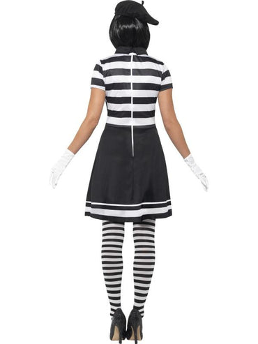 Womens Costume - Lady Mime Artist - Party Savers