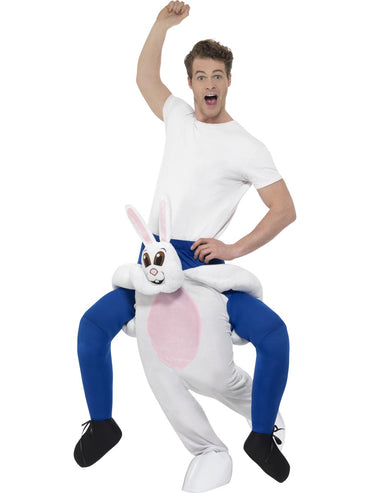 Mens Costume - Piggyback Rabbit - Party Savers