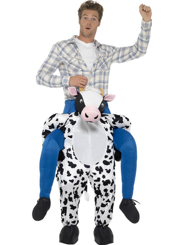 Adult Costume - Piggyback Cow Costume - Party Savers