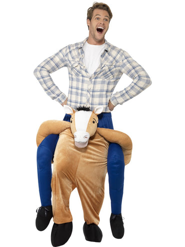 Adult Costume - Piggyback Horse Costume - Party Savers