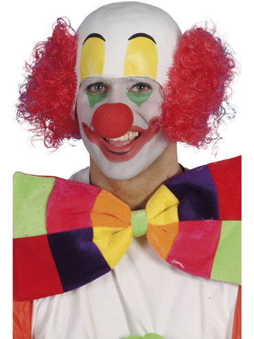 Red Clown Rubber Top Wig - Party Savers