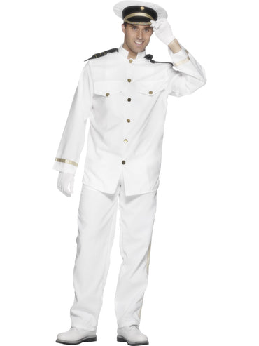 Mens Costume - Captain Full Sleeve - Party Savers